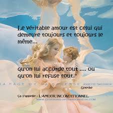 La Page De La Sagesse Citation Sur L Amour Inconditionnel De Goethe Citation Spirituelle Citation Citations D Amour