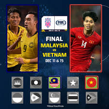 Vietnam played against malaysia in 1 matches this season. Fox Sports Live On Twitter And Here It Is The Final Of The Affsuzukicup Will Be Contested Between Malaysia And Vietnam Dec 11 First Leg Dec 15 Second