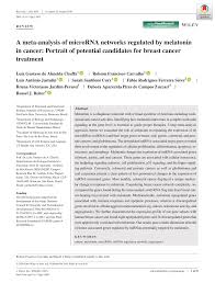 How does testicular cancer lump feel like? Pdf A Meta Analysis Of Microrna Networks Regulated By Melatonin In Cancer Portrait Of Potential Candidates For Breast Cancer Treatment