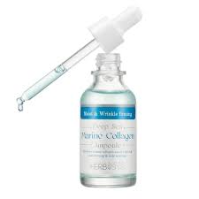 Korean Cosmetics Mizon Hurb Sys Deep Sea Marine Collagen Ampoule 30ml Prevent Moisture Loss Moisture Retention E Marine Collagen Korean Cosmetics Collagen