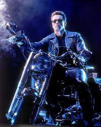 He S Back Arnold Schwarzenegger Channels The Terminator On Electric Bike Ride Terminator Terminator Movies Arnold Schwarzenegger