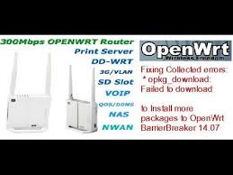 Opkg update opkg install <package>. How To Fix Openwrt Opkg Download Failed To Install Packages To Oye Mini Wifi Router Youtube
