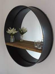 Pin On Mirror With Shelf