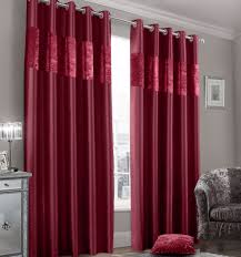 Living velvet top curtain 228 x 228 red 3 colour red size 66 width x 90 length 168cm x 228cm walton rosswald / living velvet top curtain 228 x 228 red :. Stylish Faux Silk Crushed Velvet Modern Textured Ringtop Eyelet Pair Of Curtains Raspberry Colour