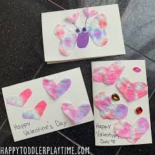 But we have ordered them regardless. 30 Valentines Craft Cards Toddlers Preschoolers Can Make Happy Toddler Playtime