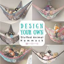 Check out these greats hanging chains, mesh hammocks, and here are five different options that look promising and received good reviews. You Choose The Colors Stuffed Animal Hammock Toy Organization Net Stuffed Animal Hammock Kids Room Organization Baby Room Organization