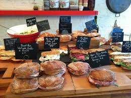 Sandwich Selection At Fernandez And Wells In Soho I Had The Lomo Manchego And Oak Roast Tomato Backerei Design Essen Belegte Brotchen