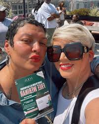 Outside is rare, but when I pop out… it's giving main character vibes with  my girls!! 💃🏽🥂🎉🎼💞 Took a break from the Tax Office to do some  celebrating: 💃🏽First stop was Wake