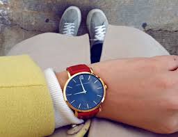 Maybe you would like to learn more about one of these? Lader Red Leather Watch By Larsson Jennings Gadget Flow