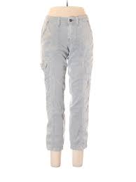 Details About Sonoma Goods For Life Women Gray Cargo Pants 8 Petite
