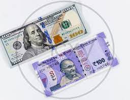 Convert 100 us dollars in nepali rupees with the current exchange rate. Image Of Indian 100 Rupee Currency Note With Us 100 Dollar Bill On An Isolated White Background Vg344556 Picxy