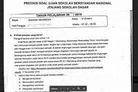 We did not find results for: Prediksi Soal Usbn Sd Bahasa Indonesia Tahun 2019 Sekolahdasar Net