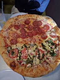 One Half Pepperoni And One Half Veggie Picture Of Mellow