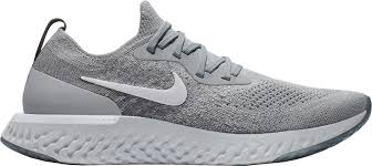 At first glance, it doesn't look like much has. Nike Rubber Epic React Flyknit Running Shoes In Grey White Gray For Men Lyst