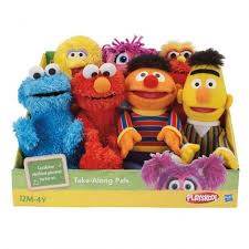 Playskool Sesame Street Mini Plush Sesame Street Christmas Toys Playskool