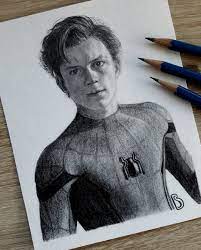 I come back to make a tutorial video :d here's tutorial of drawing tom holland face in spiderman homecoming. Sdndrd On Twitter Hey Tomholland1996 I Hope You Like My Drawing Of Peter Parker It S A Weird Feeling When You Are Finally Happy With Your Own Drawing Https T Co Xrvb6waq77