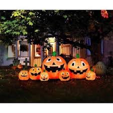 8 5 Pumpkin Patch Inflatable Halloween Decoration Gemmy Airblown Inflatable Halloween Decorations Cheap Halloween Decorations Halloween Traditions
