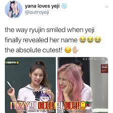 Yeji Ryujin Itzy Meme Itzy Funny Kpop Memes Kpop Memes