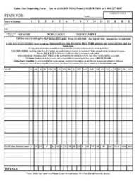 Baseball Softball Stat Sheets And Forms Coaches Corner