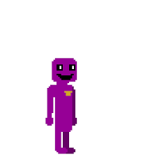 William afton, also known as the purple guy, is the main antagonist of the five nights at freddy's franchise. Pixilart A Cool Purple Guy Sprite Gif By Memelor2