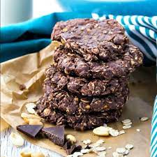 No Bake Cookies Aus Haferflocken Vegan Heaven Recipe Baking Recipes Cookies Vegan Cookies Recipe Without Milk