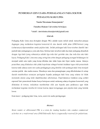 Surat ijin usaha perdagangan adalah surat yang diperlukan untuk menjalankan suatu usaha. Pdf Pemberian Izin Usaha Perdagangan Pada Sektor Pedagang Kaki Lima