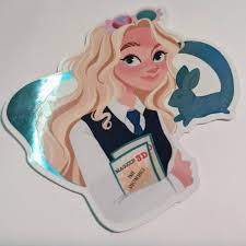 Luna Lovegood & Patronus Holographic Sticker