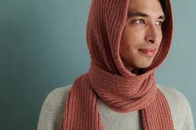 Hood Scarf: Free Hooded Scarf Knitting Pattern