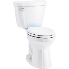Kohler Cimarron Revolution 360 Complete Solution 2 Piece 1 28 Gpf Single Flush Elongated Toilet In White With Slow Close Seat K 31648 0 The Home Depot In 2021 Cimarron Kohler Cimarron Kohler