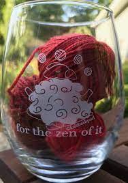 Browse our huge selection and find the perfect yarn for your next project! Knit Baah Purl Stemless Wine Glass
