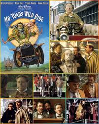 Teejwithafeather - The Wind in the Willows got a wild ride of its own back  in 1996. Released in the U.S. as Mr. Toad's Wild Ride, this British  adventure comedy brought Kenneth