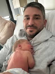 We are so in love 💙 Levi Austin is a chill baby who fits right in. Thank  you, Haley Tuttle and Jacob Tuttle for bringing us another little one to  love. ❤️