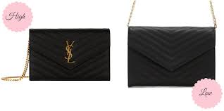 HIGH vs. LOW – YSL ENVELOPE CHAIN WALLET - Ioanna's Notebook