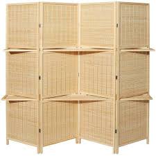 6pm score deals on fashion brands Deluxe Woven Beige Bamboo 4panel Folding Room Divider Screen At Rs 33000 Per Piece Kandivali East Mumbai Id 16526089330