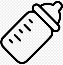 Download Baby Bottle Baby Food Pacifiers Bottle Infant Comments Black And White Baby Bottle Clipart Png Free Png Images Toppng
