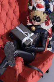 Noel Chat Noir A Un Cadeau Miraculousladybug Disney Cosplay Cosplay Anime Cosplay