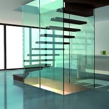 Is there a way to draw normal height walls that connect to the half walls? Straight Staircase Mistral Glass Wall Siller Stairs Half Turn Contemporary Glass Frame