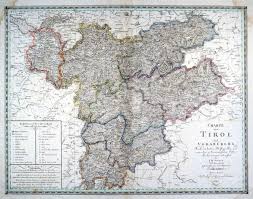 Topografische karte tirol, höhe, relief. Tirol Karte Charte Von Tirol Und Vorarlberg Kunst Nbsp Nbsp Grafik Nbsp Nbsp Poster Peter Bierl Buch Kunstantiquariat
