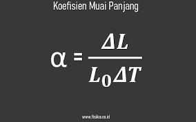Check spelling or type a new query. Koefisien Muai Panjang Pengertian Rumus Contoh Soal Fisika