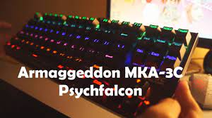 I do not own the right of the song. Unboxing Armaggeddon Mka 3c Psychfalcon Mechanical Keyboard With Sound Test Youtube