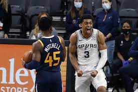 Keldon johnson (born october 11, 1999) is an american professional basketball player for the san antonio spurs of the national basketball association (nba). Keldon Johnson Was One Of The Few Bright Spots In The Spurs Blowout Loss To The Jazz Pounding The Rock