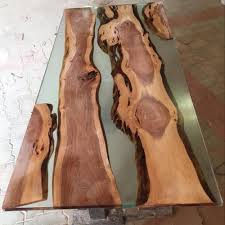 No matter the product you will be using, you will likely need to sand your piece for an even surface and buff out any places where your epoxy might have spilled over your mold. Wooden Epoxy Table Top Size Dimension 180x90cm Rs 12500 Piece Id 21886898755