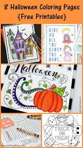 When it gets too hot to play outside, these summer printables of beaches, fish, flowers, and more will keep kids entertained. 8 Halloween Coloring Pages For Adults And Kids Free Printables Everythingetsy Com