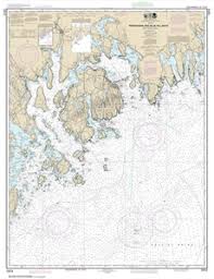 13312 frenchman bay and blue hill bay and approaches nautical chart