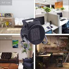 Dahtec Fan Forced Ceramic Portable Electric Heater With Adjustable Thermostat 20 750 1500w Mini Air Heater Space Small Heater Portable Electric Heaters Heater