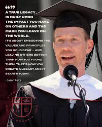 We're still inspired by what Jason Felts had to say to our graduates this  past Sunday. You can read more of this comments at ripon.edu or watch his  entire address