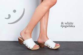 White Clogs Sale 50 Off White Wooden Mules White Wooden Etsy White Clogs Wooden Clogs Wooden Sandals