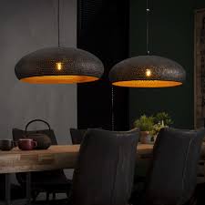 industriele hanglamp paulien 2 lichts brons gratis verzending