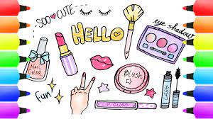 Maybe you would like to learn more about one of these? Girls Makeup Accessories Drawing Tutorial How To Draw Girls Stuff Improve Your Drawing Skills Youtube