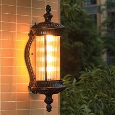 These wall lights are made in a variety of styles and sizes. Cylinder Outdoor Sconce Lighting Farmhouse Clear Ribbed Glass 1 Light Black Finish Wall Lamp Beautifulhalo Com